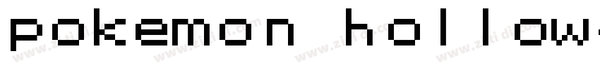 pokemon hollow字体转换
